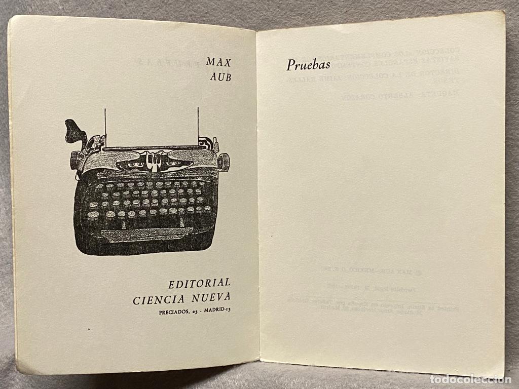 Libros: PRUEBAS. - AUB, MAX. - Foto 3