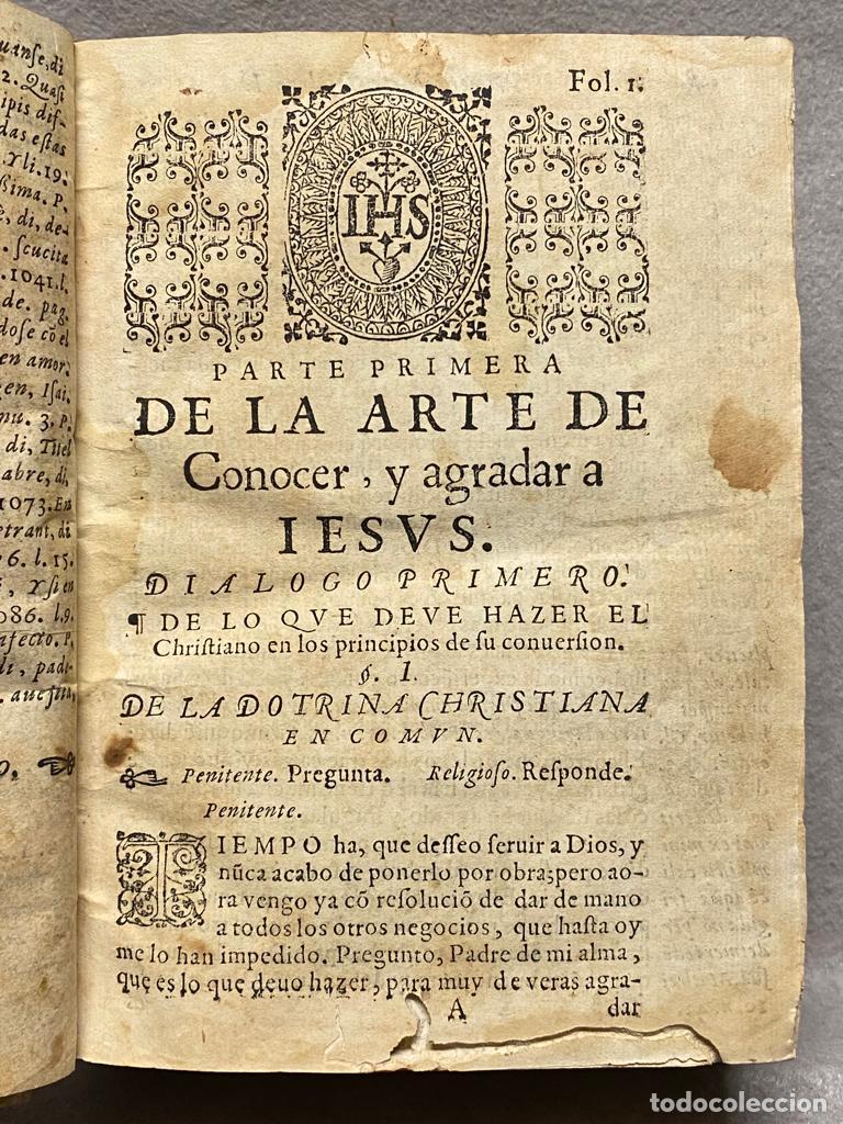 Libros: ARTE DE CONOCER Y AGRADAR A JES&Uacute;S. - FERRER, ANTONIO. - Foto 1