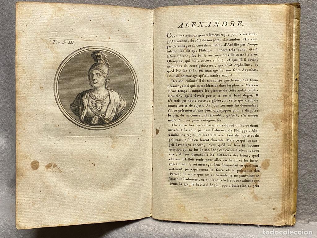 Libros: VIES DES HOMMES ILLUSTRES. 4 tomos. - PLUTARQUE. - Foto 8
