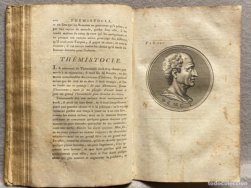 Libros: VIES DES HOMMES ILLUSTRES. 4 tomos. - PLUTARQUE. - Foto 9