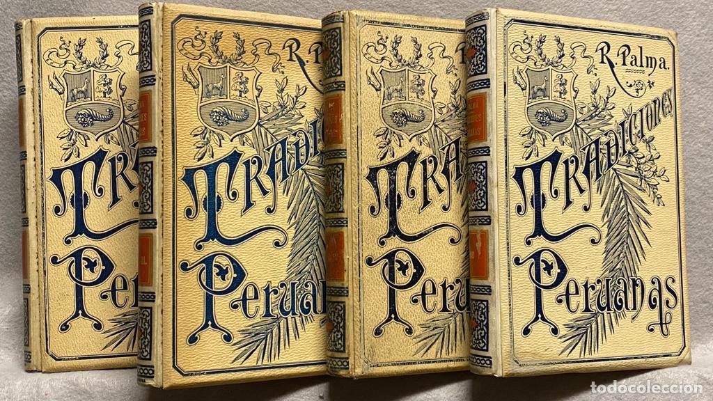 Libros: TRADICIONES PERUANAS. 4 vol. - PALMA, RICARDO. - Foto 3