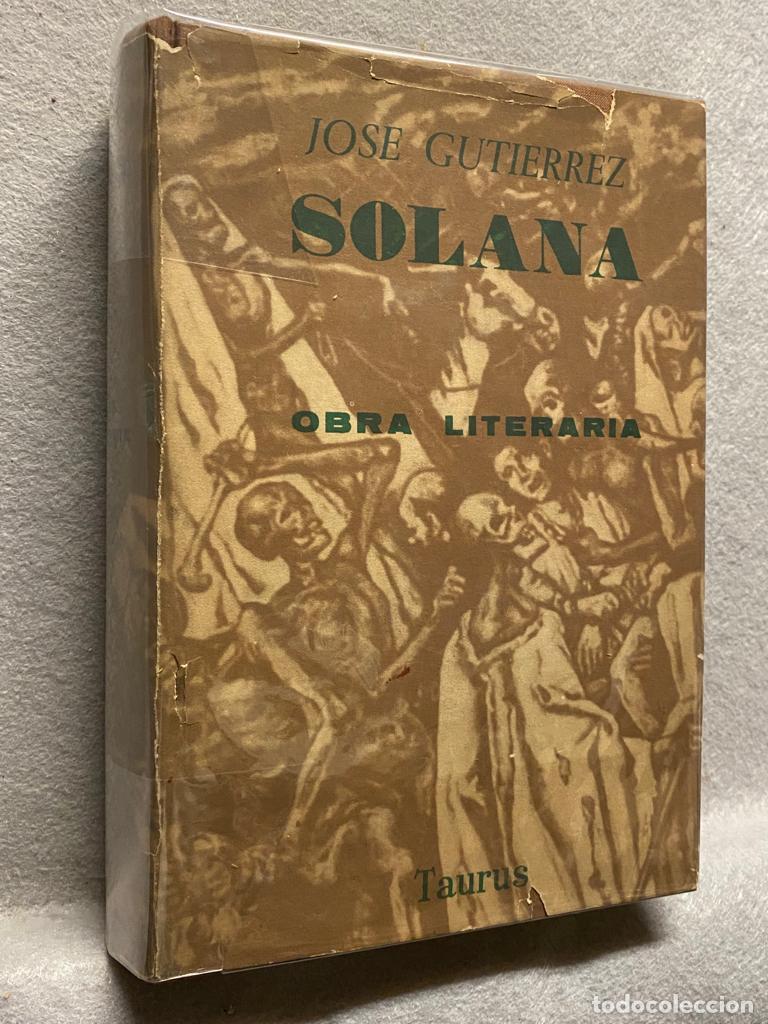 Libros: OBRA LITERARIA. - GUTIERREZ SOLANA , JOS&Eacute;. - Foto 1