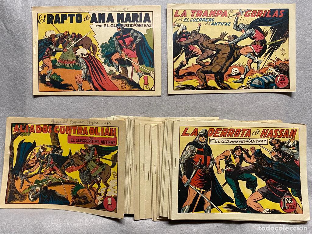Libros: EL GUERRERO DEL ANTIFAZ, 82 N&uacute;meros. - Foto 1