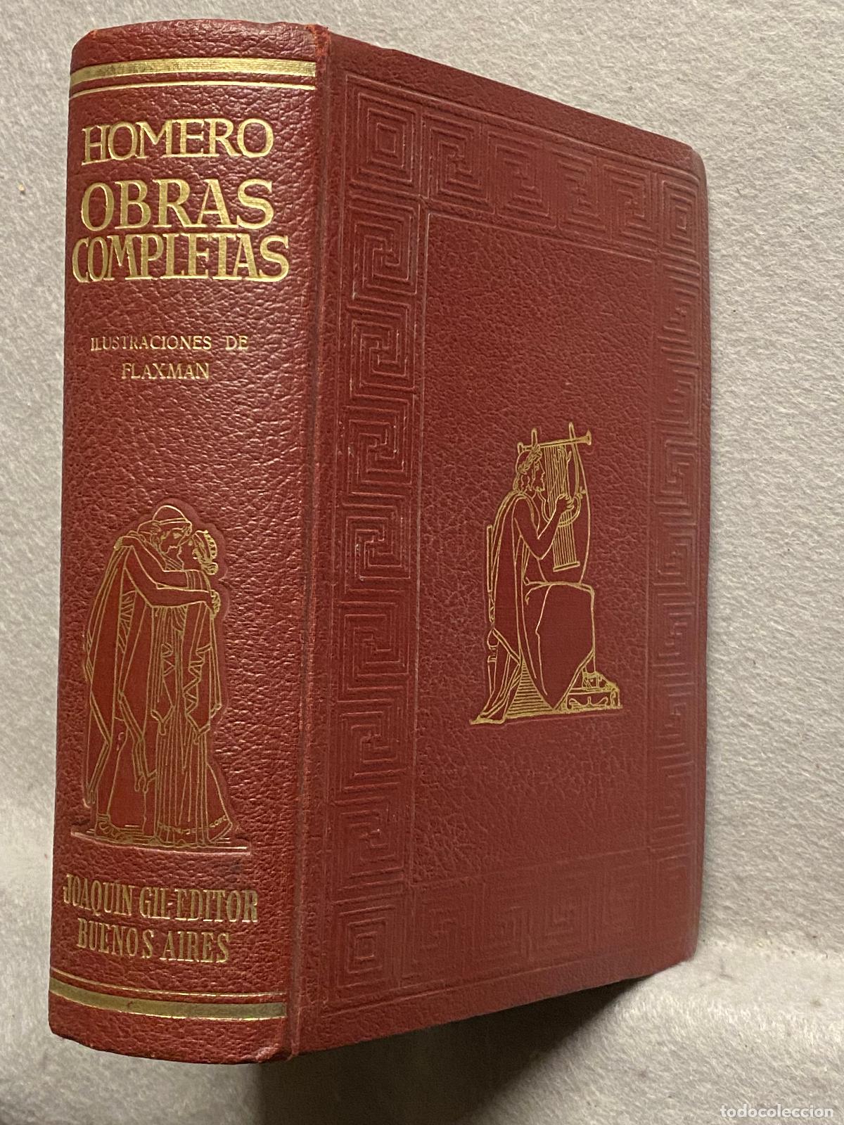 Libros: OBRAS COMPLETAS. - HOMERO. - Foto 1