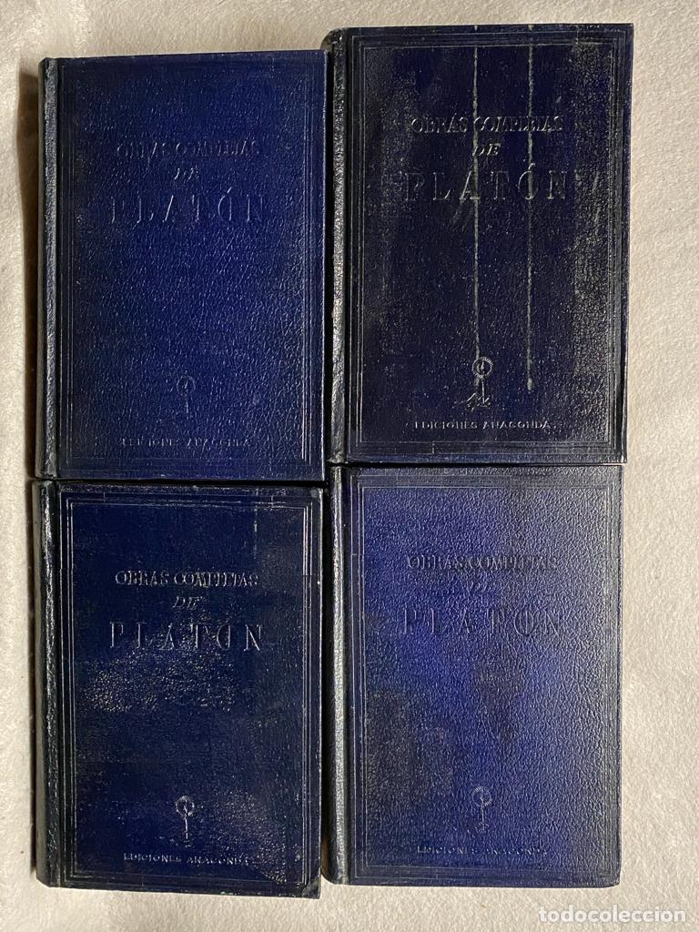 Libros: OBRAS COMPLETAS 4 VOL. - PLAT&Oacute;N. - Foto 7