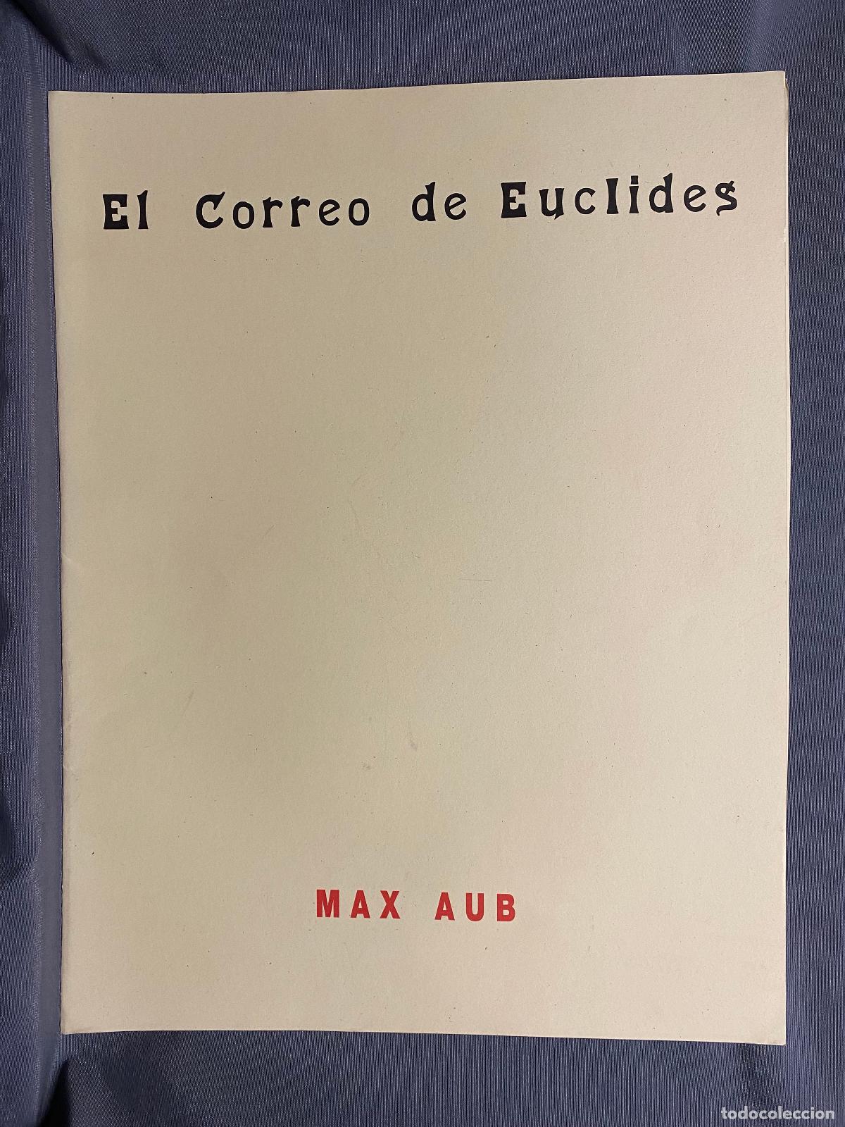 Libros: EL CORREO DE EUCL&Iacute;DES. - AUB, MAX. - Foto 1
