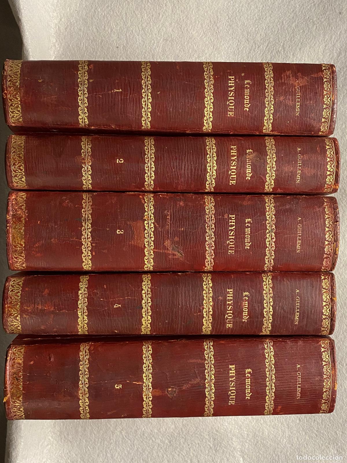 Libros: LE MONDE PHYSIQUE. - GUILLEMIN, AM&Eacute;D&Eacute;E. - Foto 4