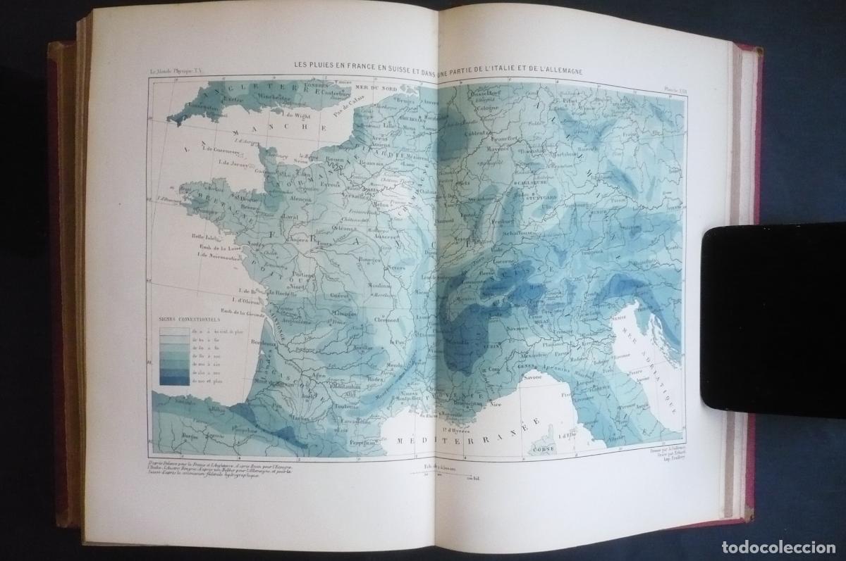 Libros: LE MONDE PHYSIQUE. - GUILLEMIN, AM&Eacute;D&Eacute;E. - Foto 13