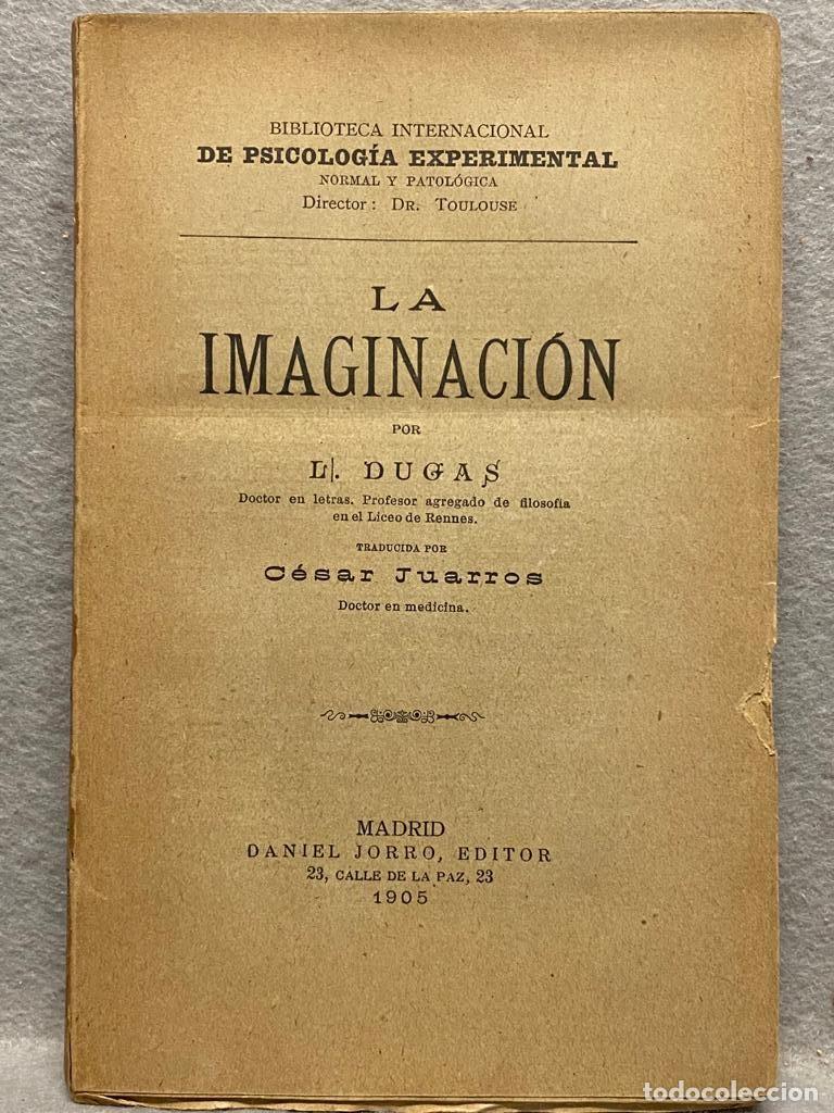 Libros: LA IMAGINACI&Oacute;N. - DUGAS, L. - Foto 1