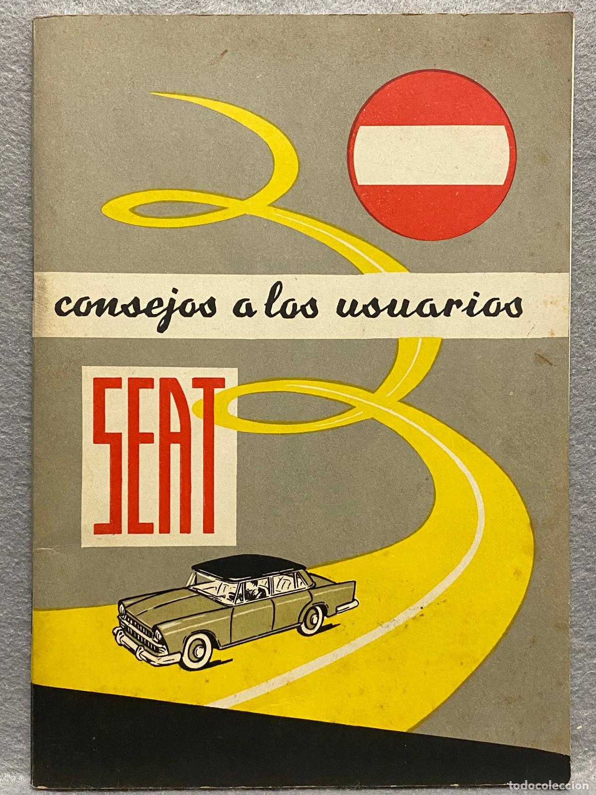 Libros: SEAT : CONSEJOS A LOS USUARIOS. - Foto 1