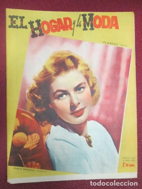 Libros: EL HOGAR Y LA MODA. Vol. Febrero 1946. - Foto 1