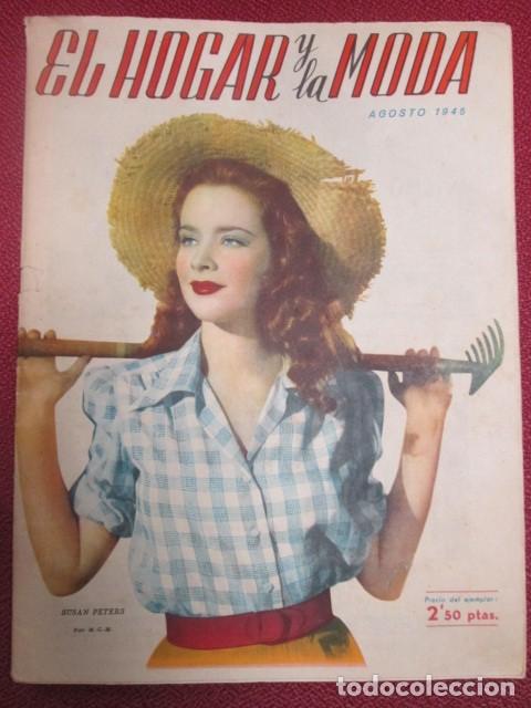 Libros: EL HOGAR Y LA MODA. Vol. Agosto 1945 - Foto 1