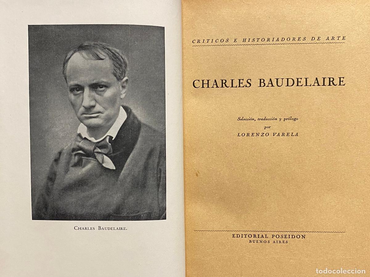 Libros: CHARLES BAUDELAIRE. - VARELA, LORENZO. - Foto 3