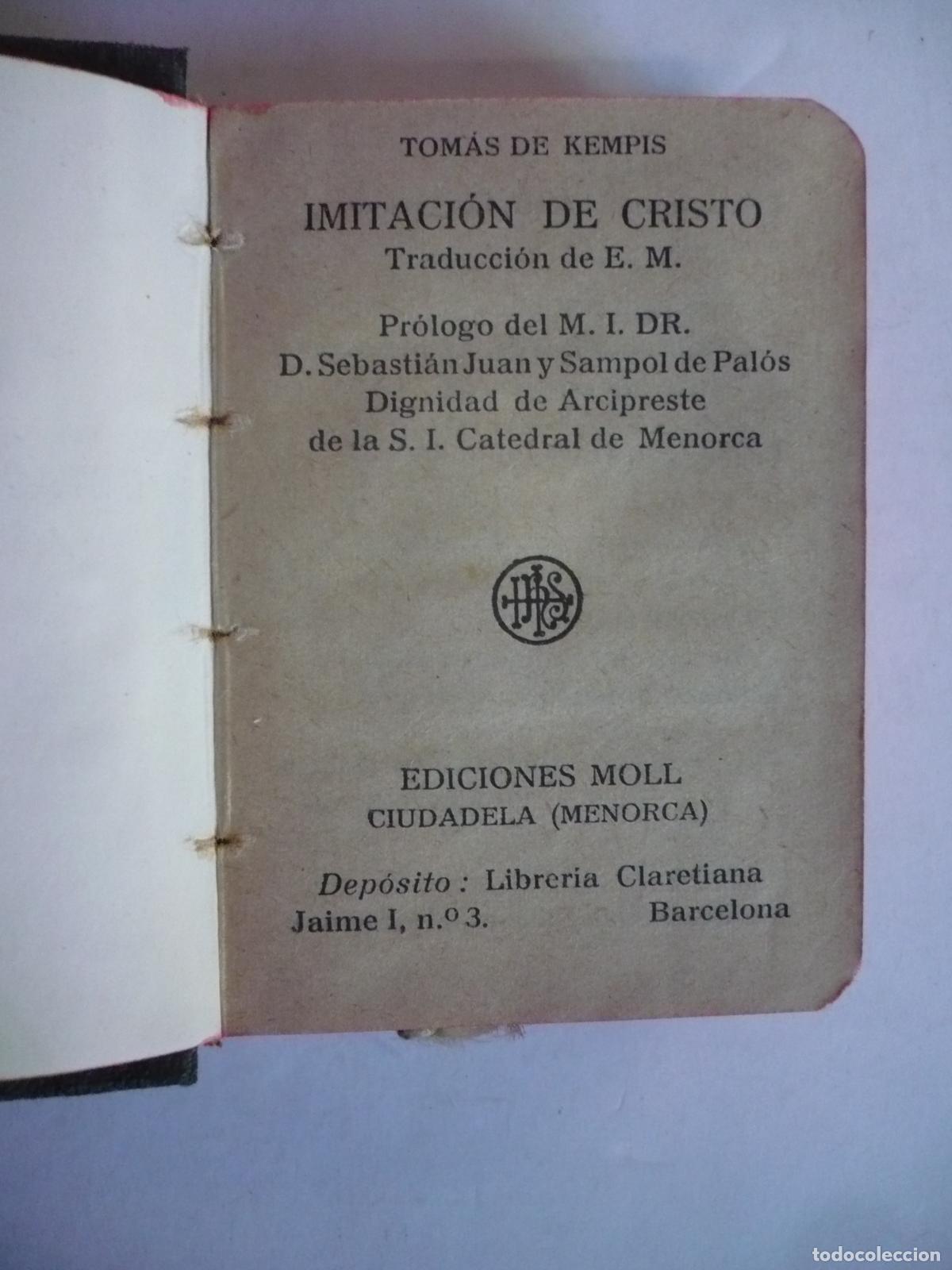 Libros: IMITACI&Oacute;N DE CRISTO. - Foto 1