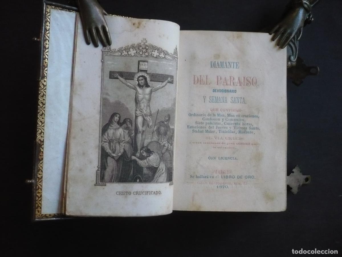 Libros: DIAMANTE DEL PARA&Iacute;SO Y DEVOCIONARIO DE SEMANA SANTA.
