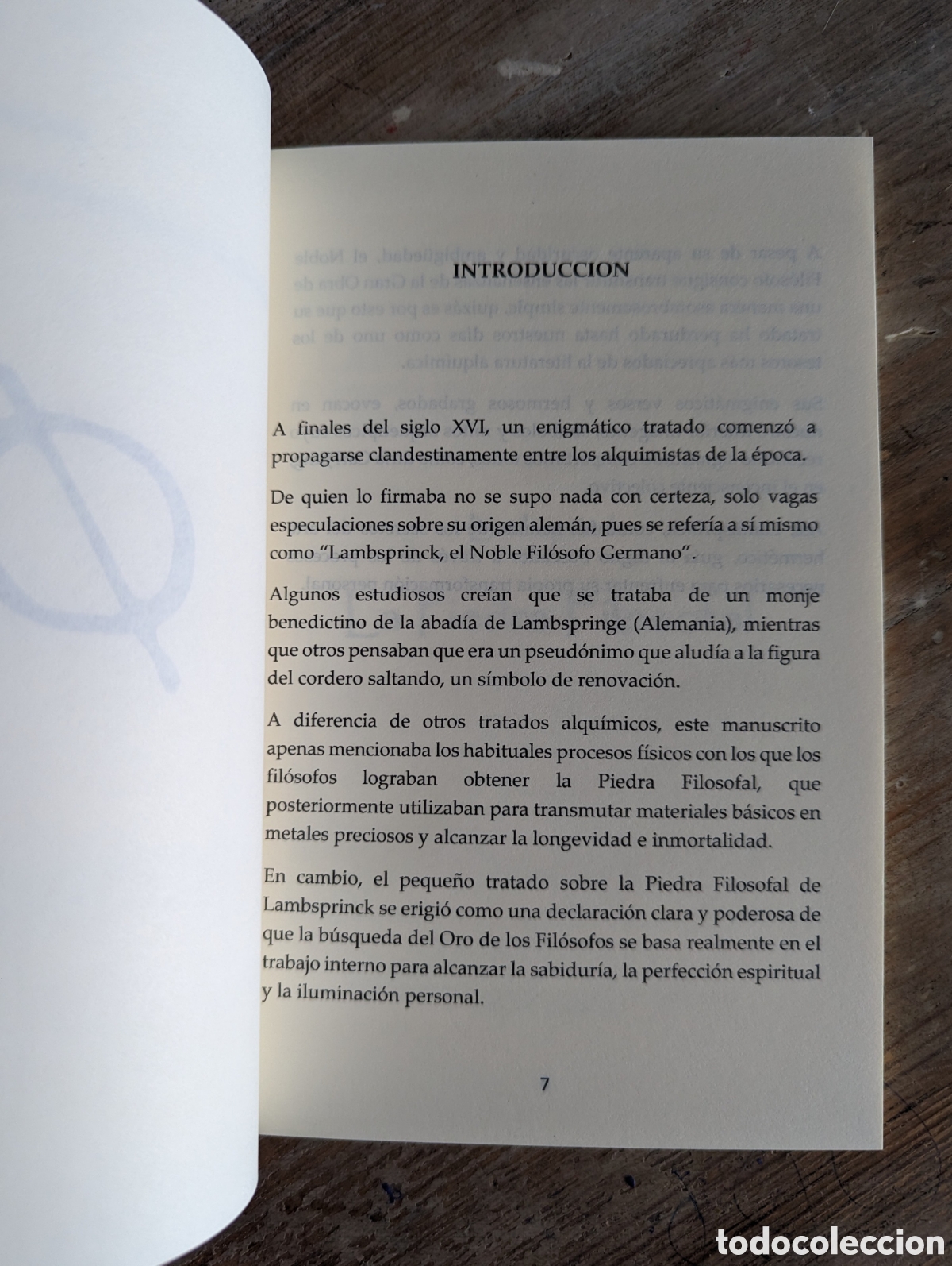Libros: La piedra filosofal. Lambsprinck - Foto 2