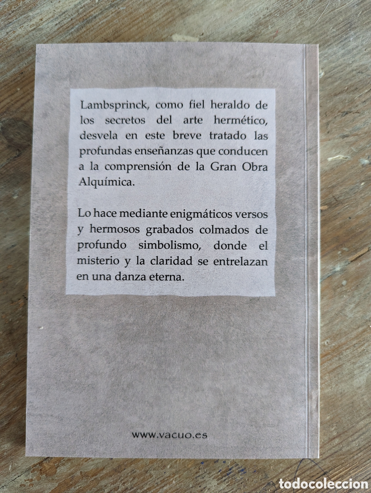 Libros: La piedra filosofal. Lambsprinck - Foto 7
