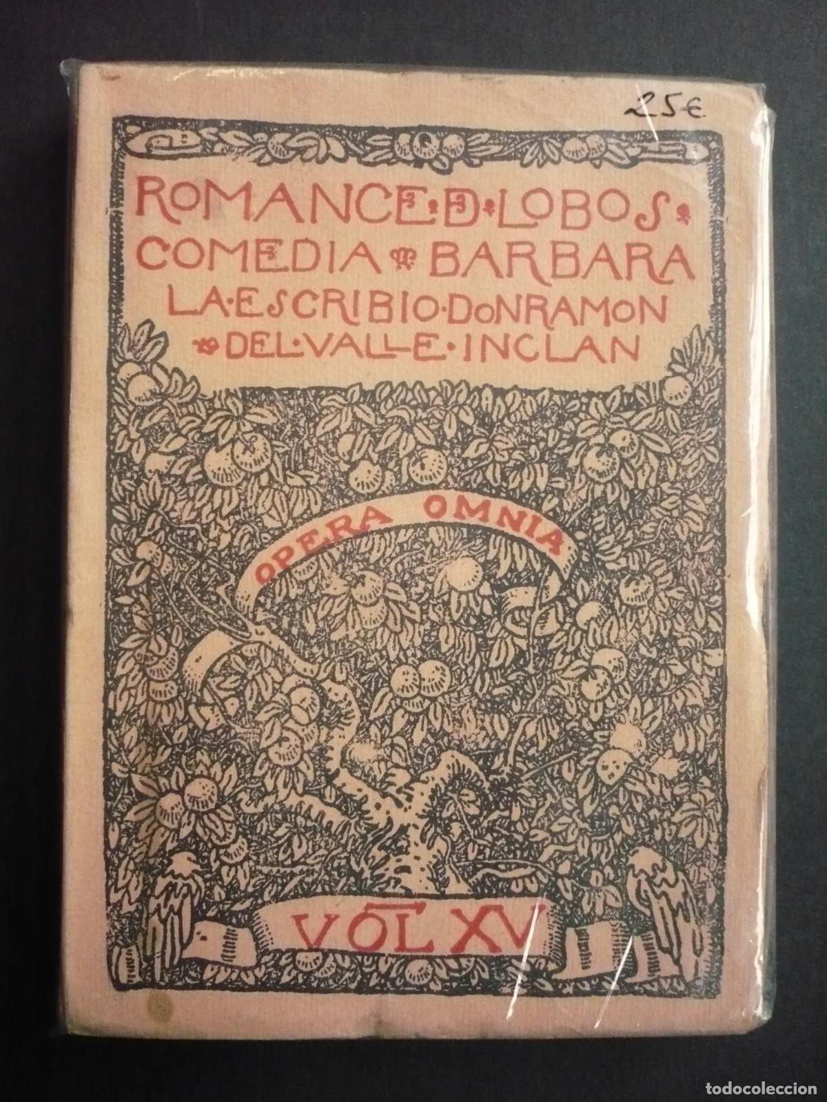 Libros: ROMANCE DE LOBOS. Comedia b&aacute;rbara. - VALLE-INCL&Aacute;N, RAM&Oacute;N DEL. - Foto 1
