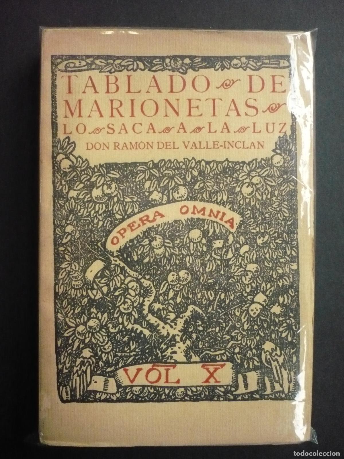 Libros: TABLADO DE MARIONETAS. - VALLE-INCL&Aacute;N, RAM&Oacute;N DEL. - Foto 1
