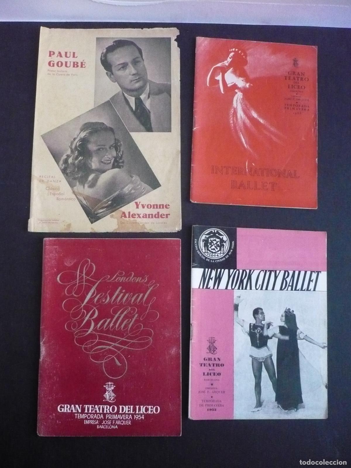 Libros: GRAN TEATRO DEL LICEO. 3 Programas de Danza. - Foto 1