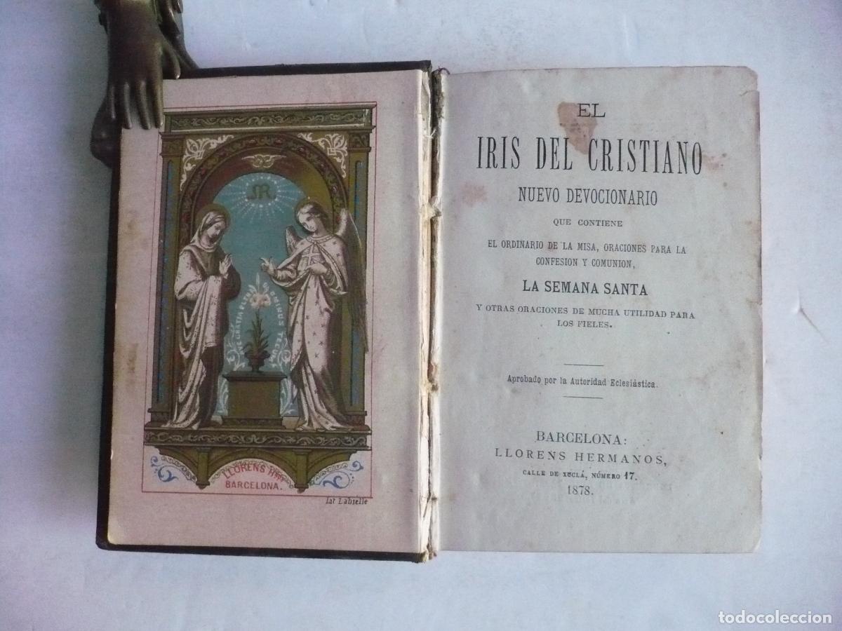 Libros: EL IRIS DEL CRISTIANO, nuevo devocionario. - Foto 1