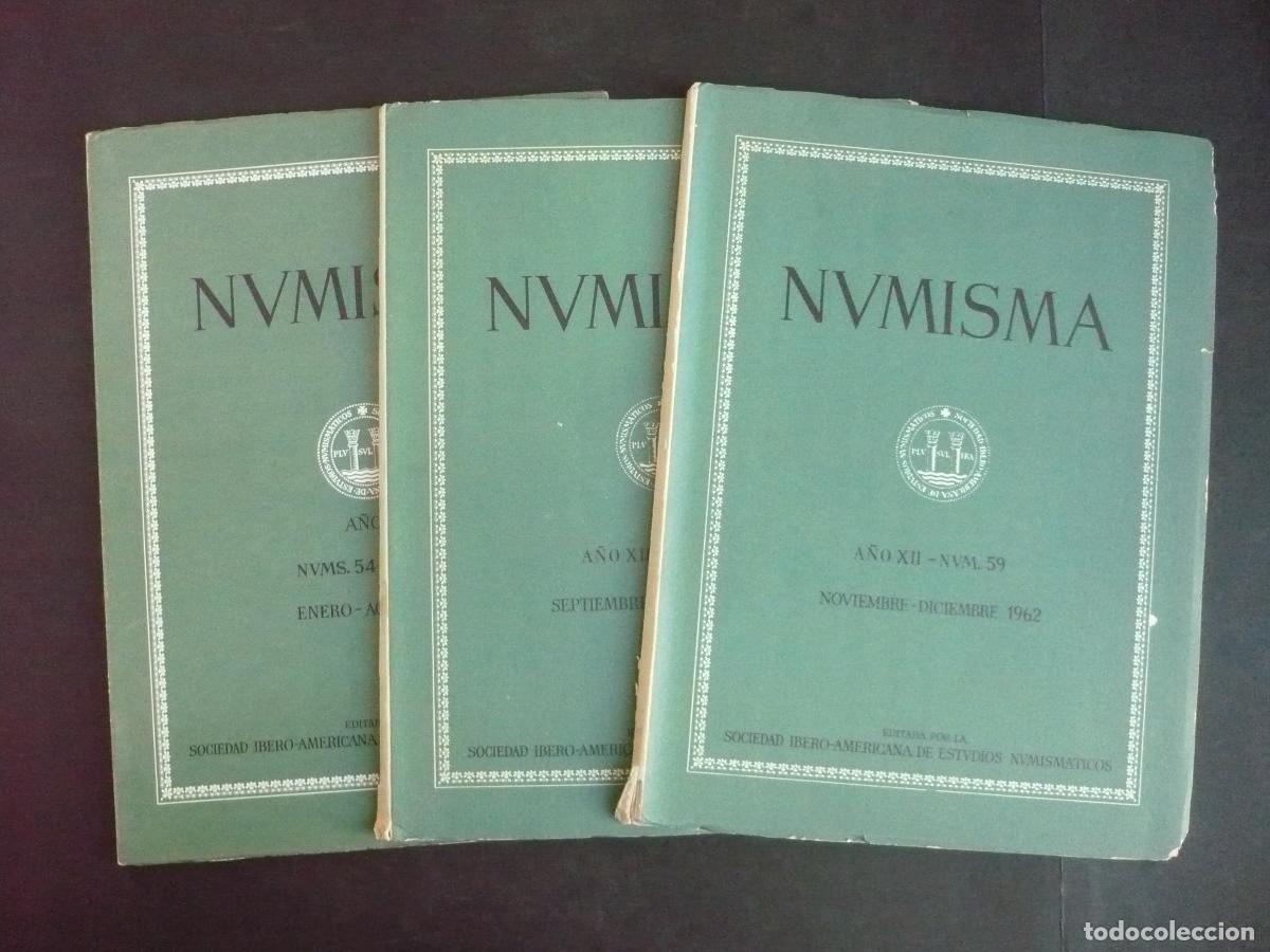 Bücher: NUMISMA. AÑO XII - Completo.