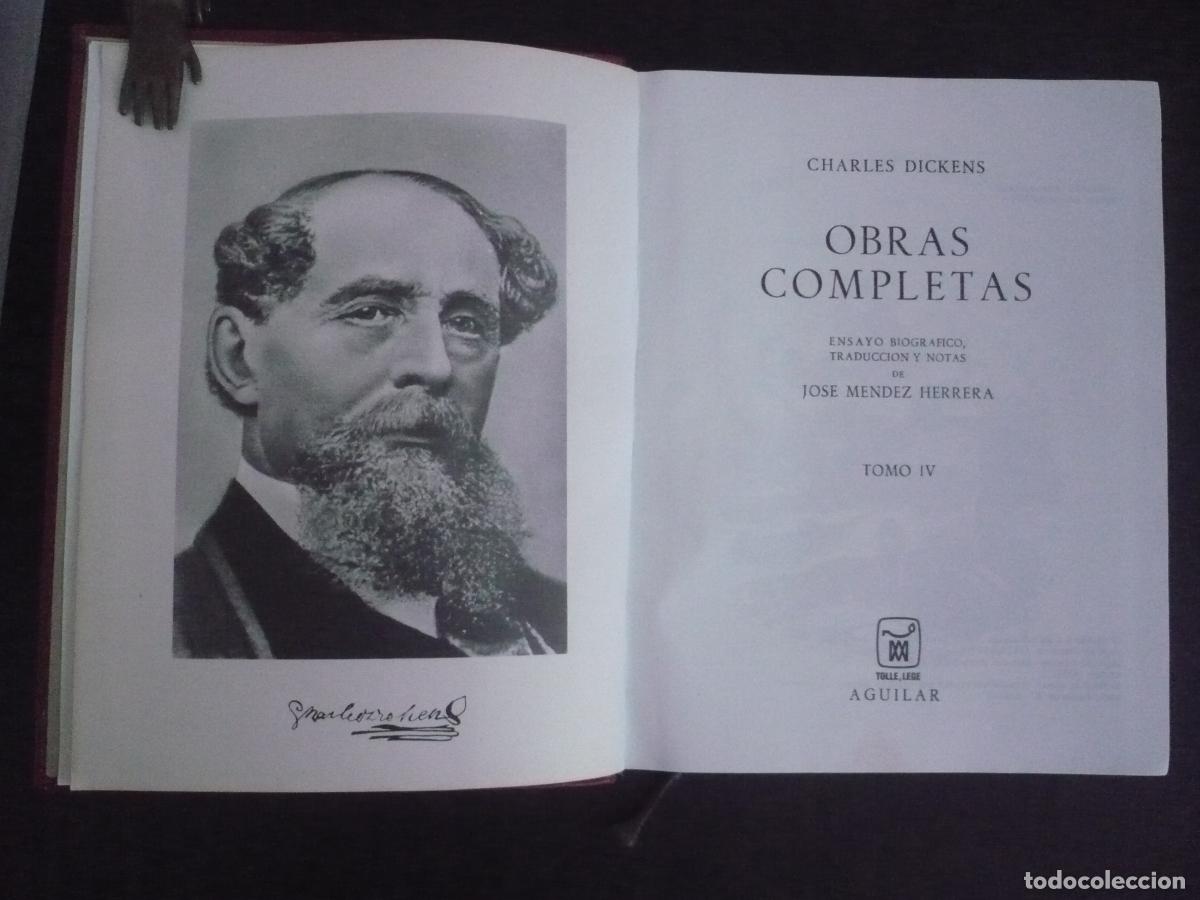 Libros: OBRAS COMPLETAS. Tomo IV. - DICKENS, CHARLES. - Foto 1