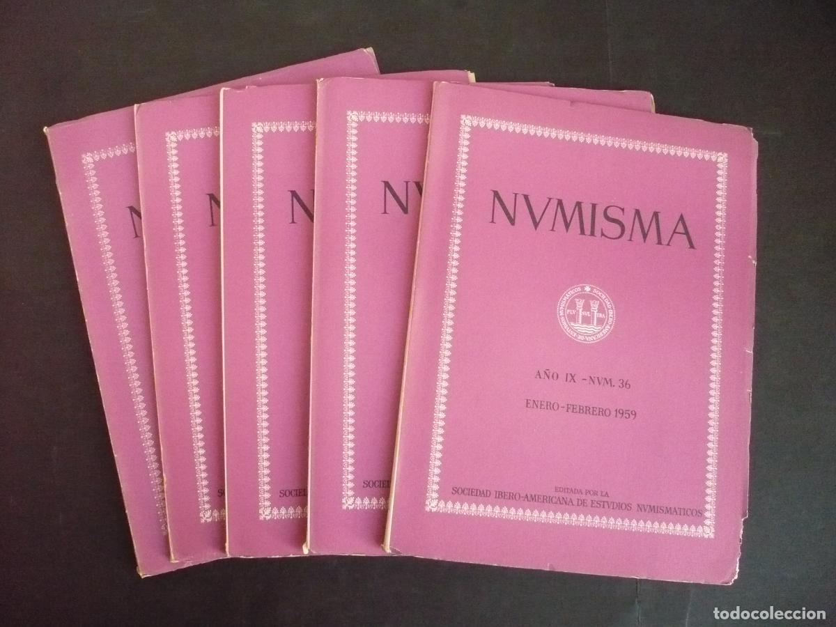 Bücher: NUMISMA. AÑO IX. Completo.