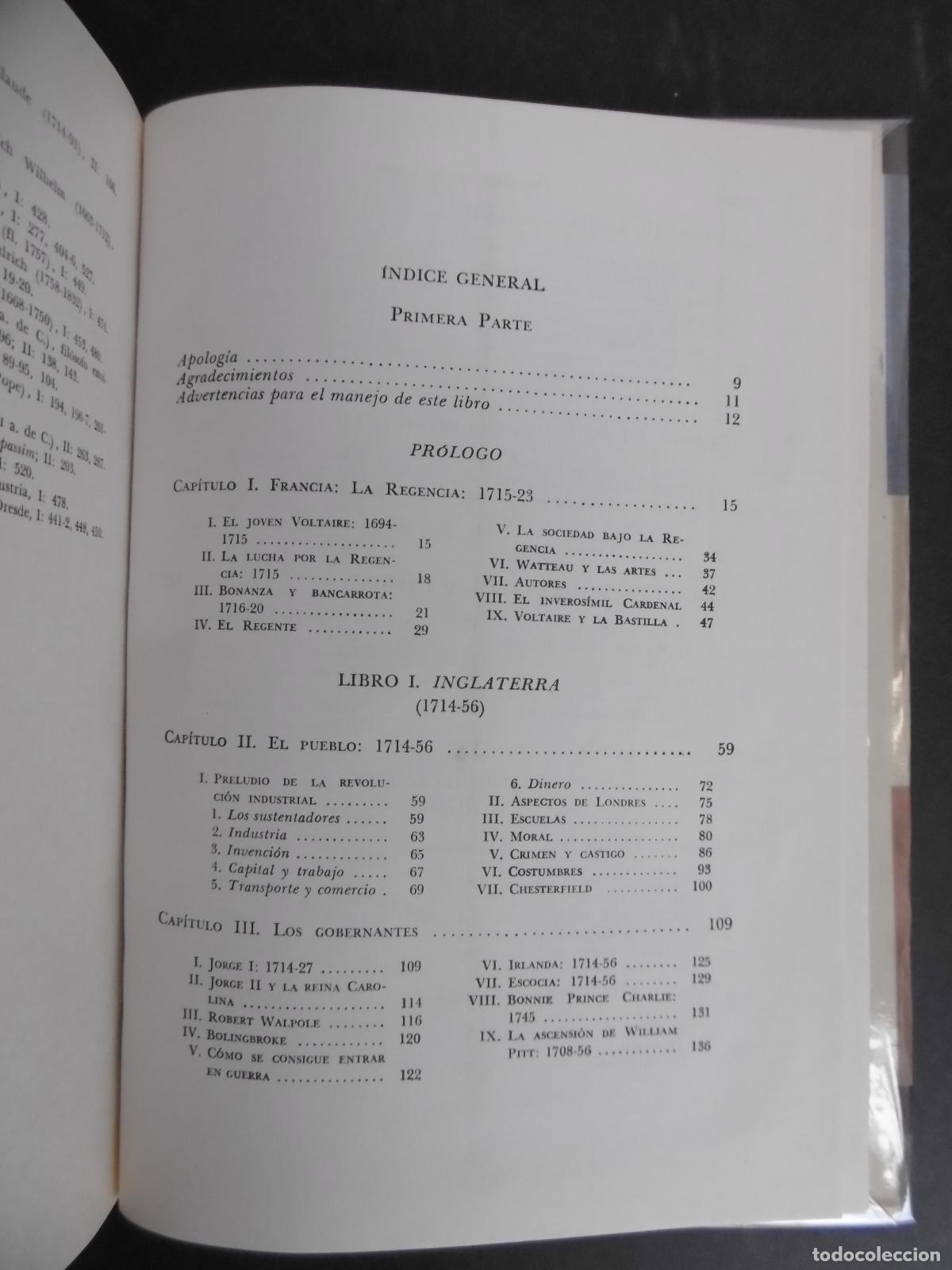 Libros: LA EDAD DE VOLTAIRE. - DURANT, WILL; DURANT, ARIEL. - Foto 26