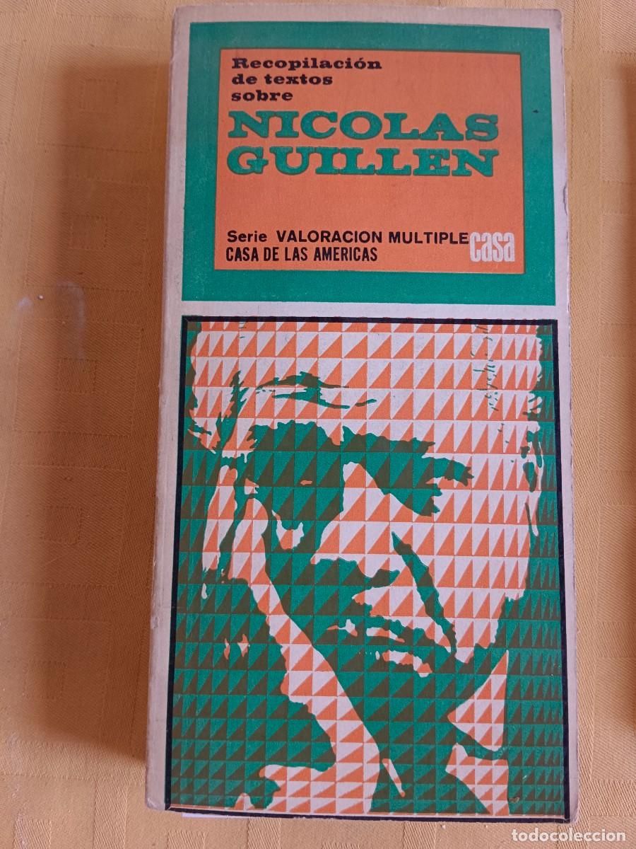 Libros: RECOPILACION DE TEXTOS SOBRE NICOLAS GUILLEN - Nancy Morejon - Foto 1