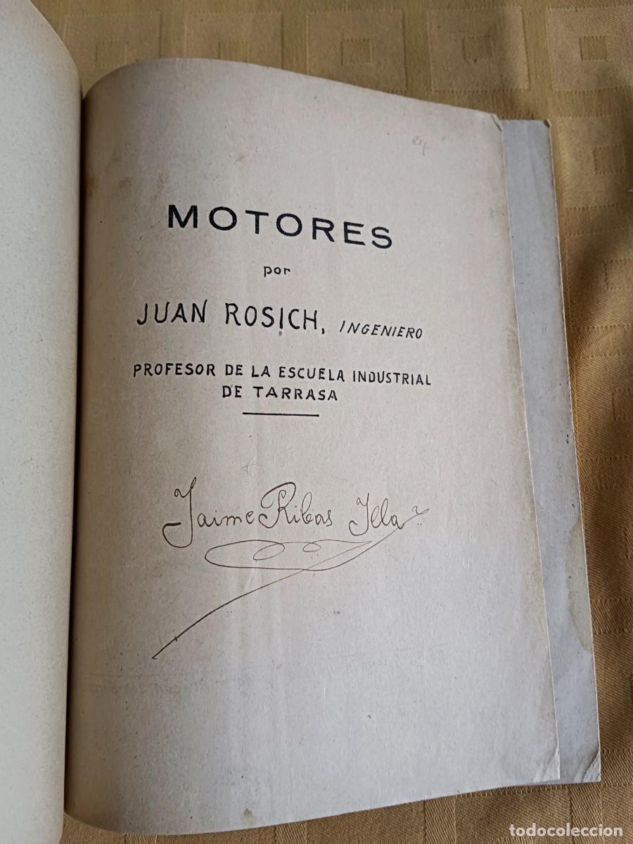 Libros: MOTORES - Juan Rosich - Foto 2