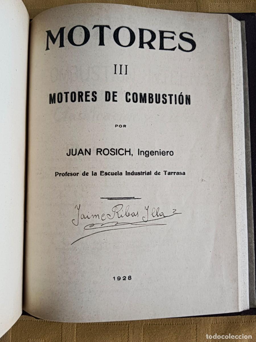 Libros: MOTORES - Juan Rosich - Foto 5