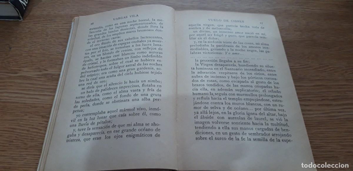 Libros: VUELO DE CISNES - Vargas Vila - Foto 3