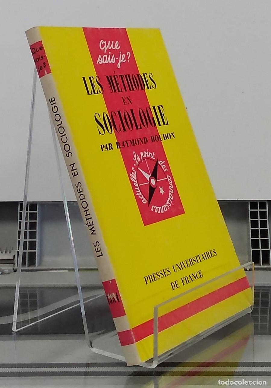Libros: Les m&eacute;thodes en sociologie - Raymond Boudon - Foto 1