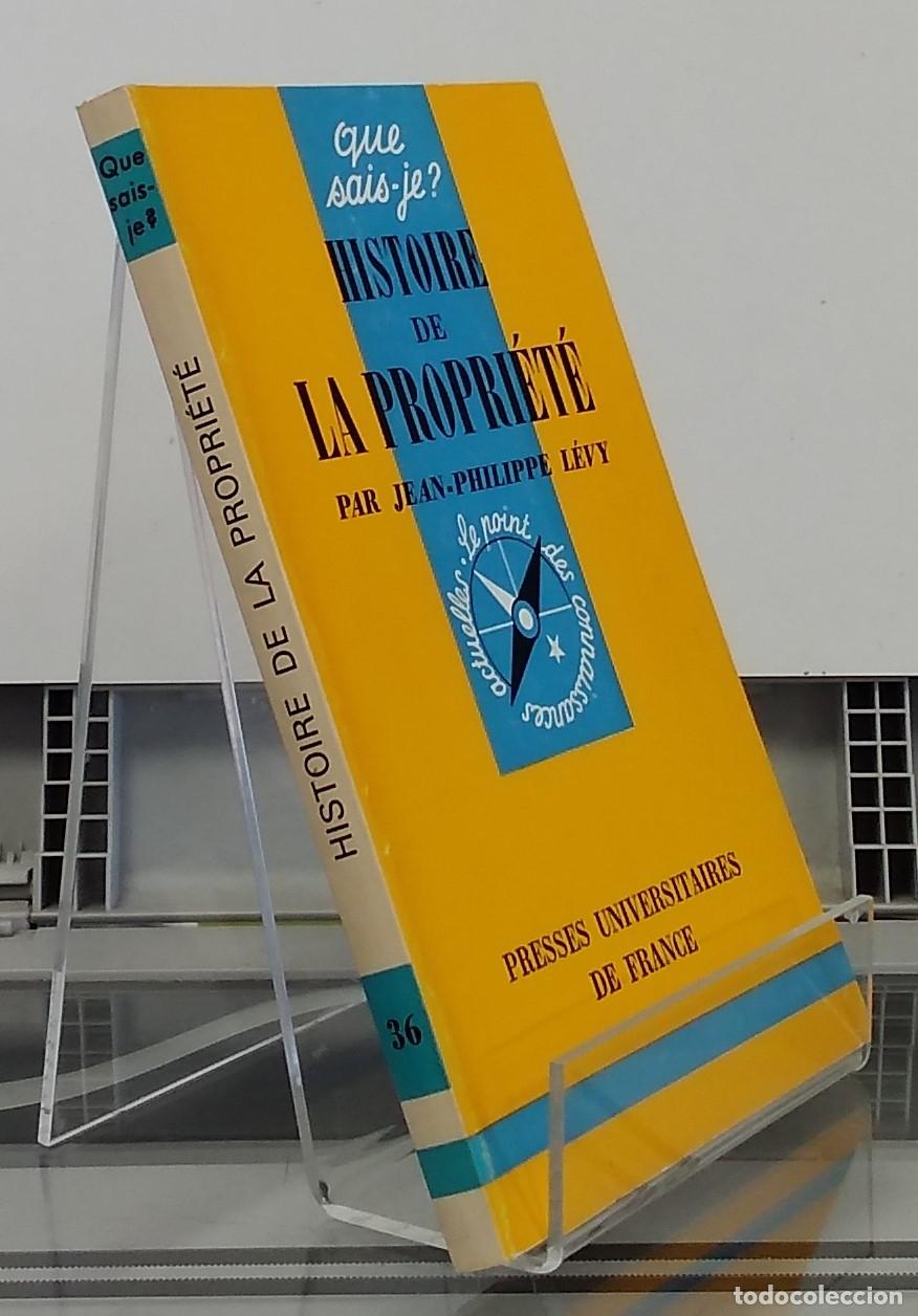 Libros: Histoire de la propri&eacute;t&eacute; - Jean-Philippe L&eacute;vy - Foto 1