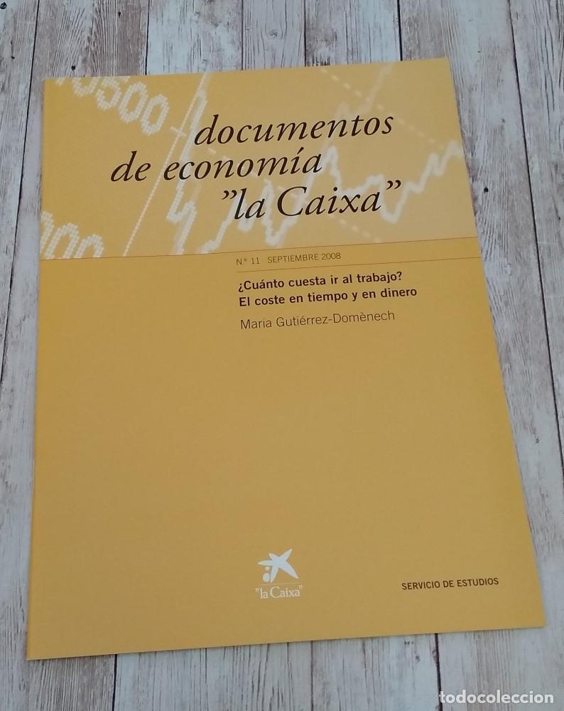 books: 11. septiembre 2008. &iquest;Cu&aacute;nto cuesta ir al trabajo? El coste en tiempo y en dinero - Mar&iacute;a Guti&eacute;rrez-