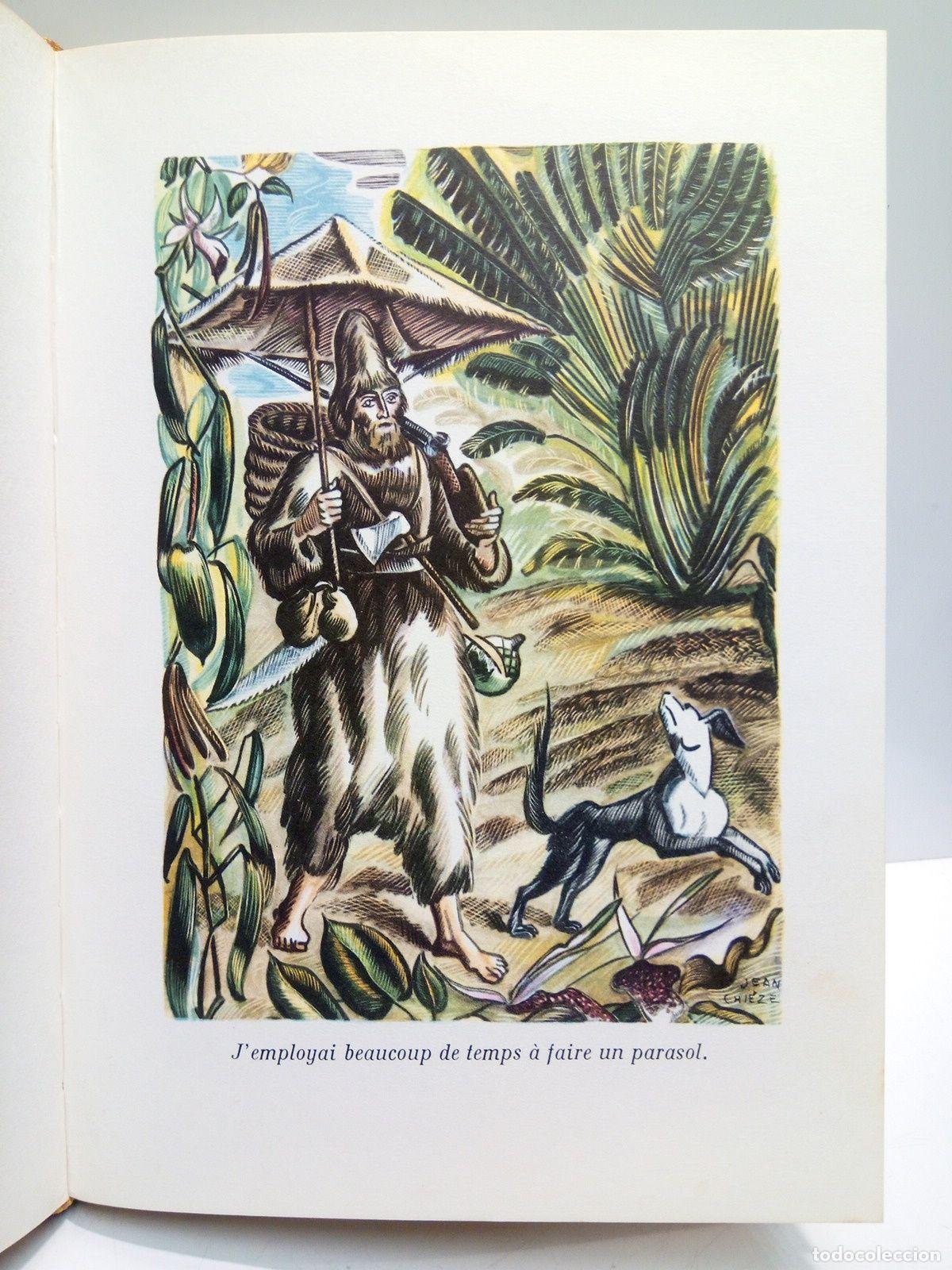 Libros: DEFOE, Daniel - Robinson Cruso&eacute; / Illustrations de Jean Chi&egrave;ze - Foto 3