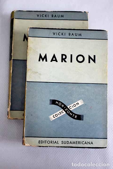Libros: Marion: Baum, Vicki: Sudamericana..- Baum, Vicki - Foto 1
