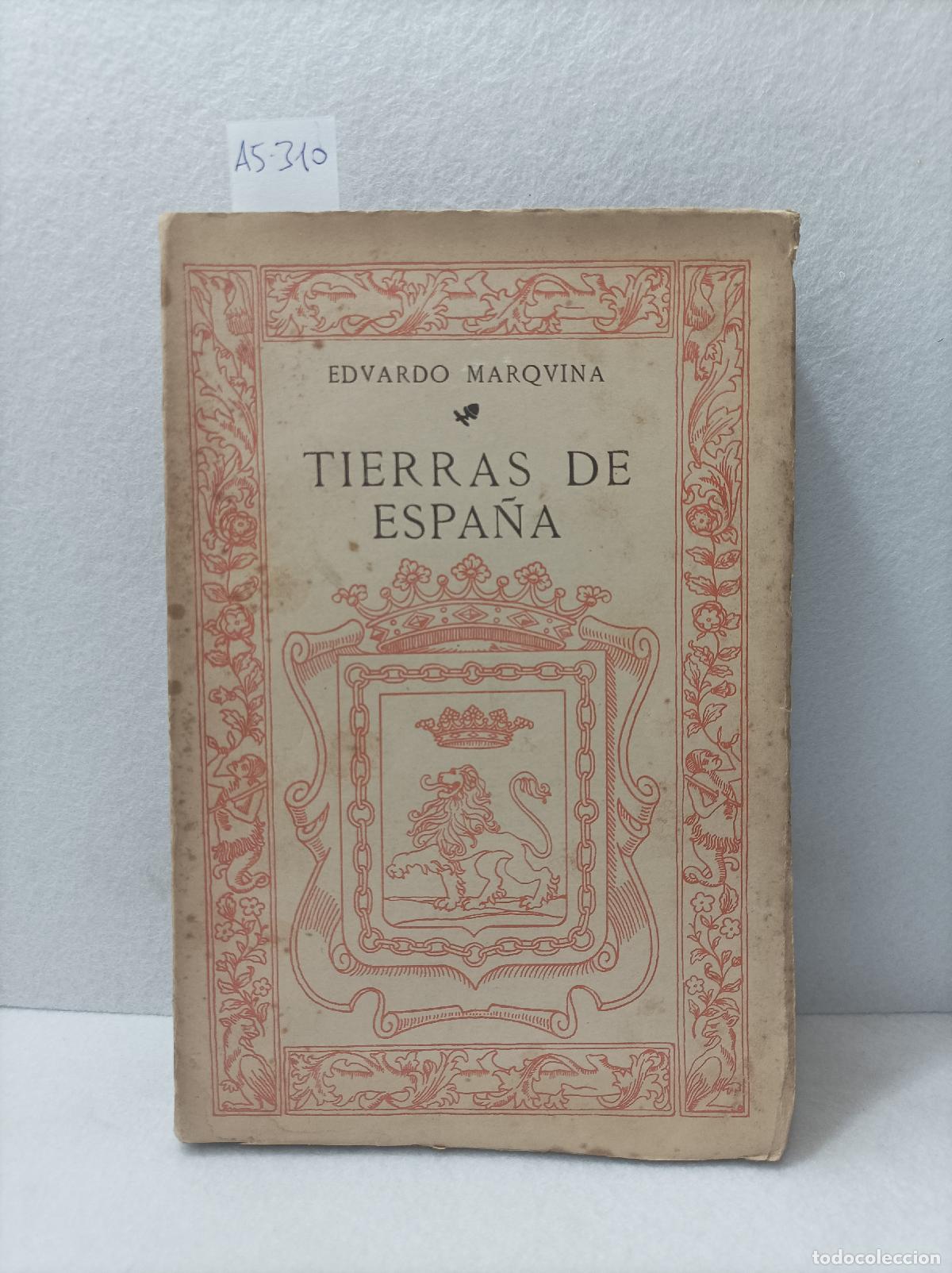 Libros: MARQUINA, Eduardo: - Tierras de Espa&ntilde;a. - Foto 1