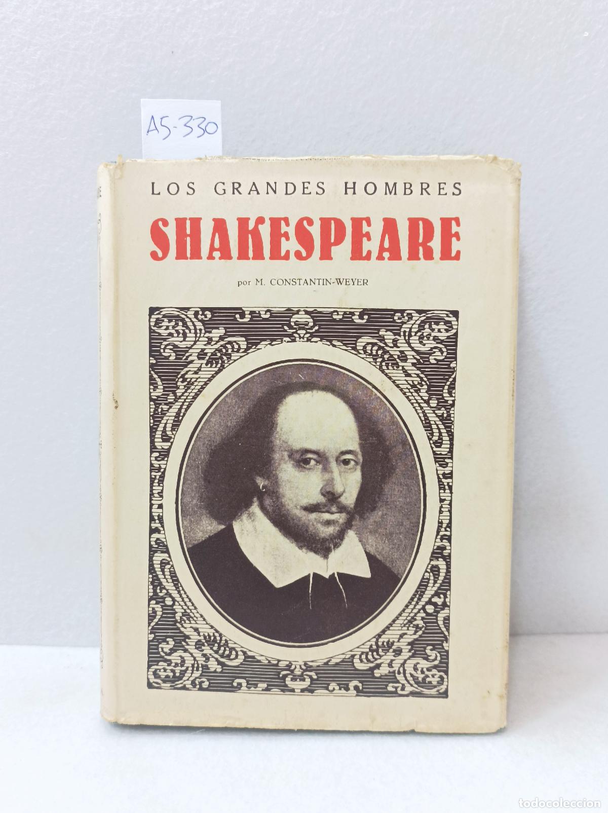 Libros: WEYER, Constantin: - Shakespeare. - Foto 1