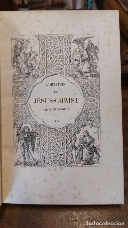 Libros: LIMITATION DE JESUS-CHRIST. Traduite de Genoude. - KEMPIS - Foto 2
