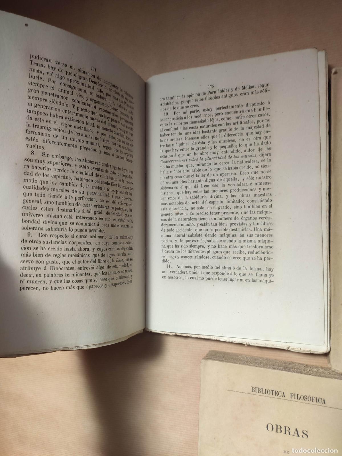 Libros: OBRAS DE LEIBNITZ. 5 tomos completo - LEIBNITZ - Foto 4