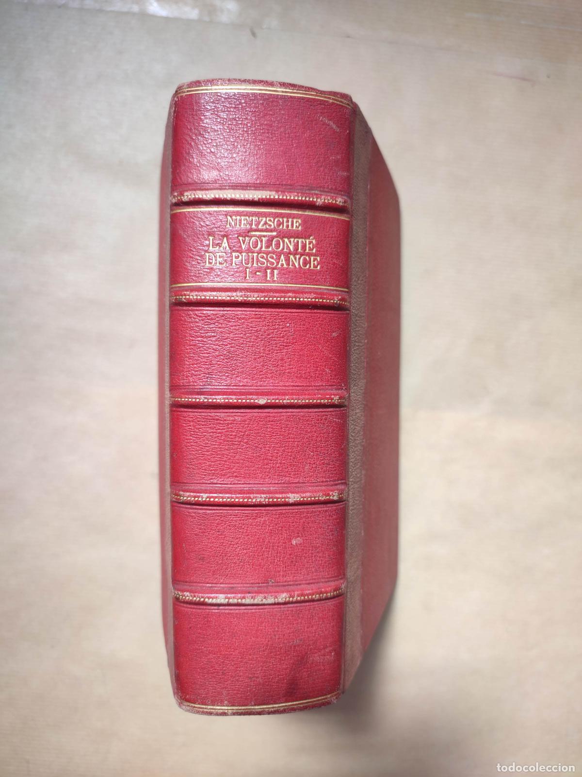 Libros: La volont&eacute; de puissance. 2 tomos en 1 vol. - NIETZSCHE Fr&eacute;d&eacute;ric - Foto 3