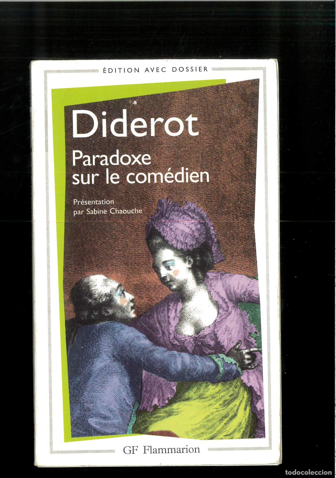 Libros: Paradoxe sur le com&eacute;dien - Diderot, Denis - Foto 1