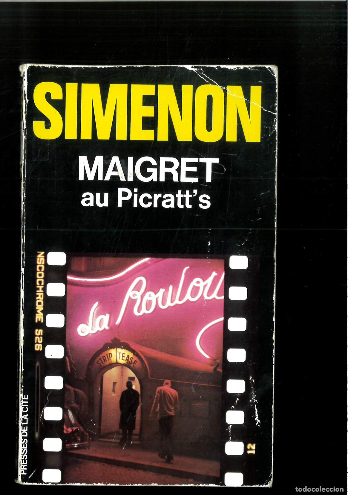 Libros: Maigret au Picratts (Maigret) - SIMENON GEORGES - Foto 1