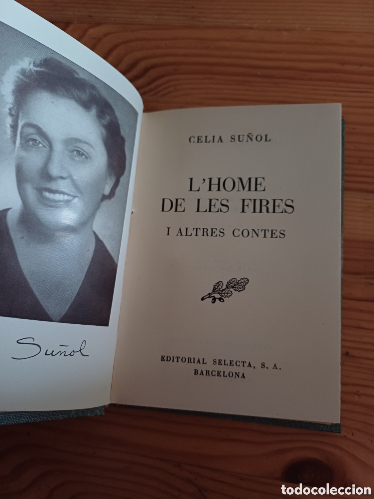 Libros: Lhome de les fires i altres contes Celia Su&ntilde;ol Editorial Selecta - Foto 2