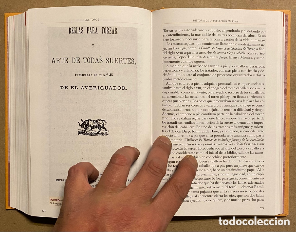 Libros: COSS&Iacute;O N&deg; 4 LOS TOROS - EL TOREO. VV.AA. ESPASA CALPE 2007. - Foto 7