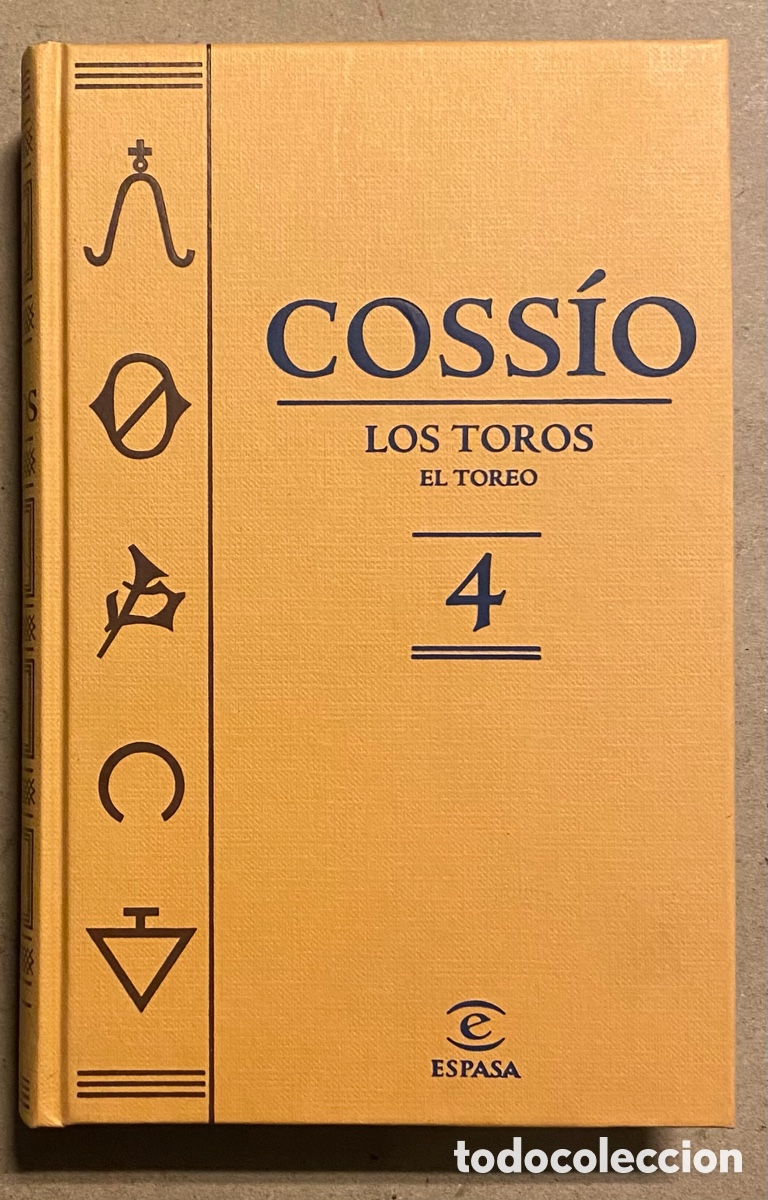Libros: COSS&Iacute;O N&deg; 4 LOS TOROS - EL TOREO. VV.AA. ESPASA CALPE 2007. - Foto 1