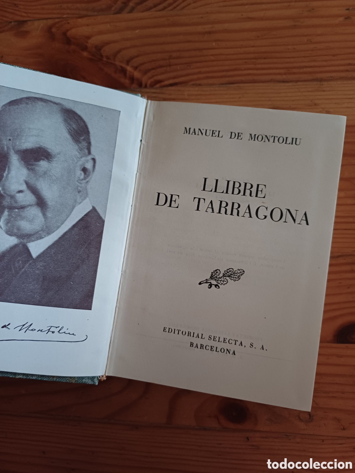 Libros: Llibre de Tarragona Manuel de Montoliu Editorial Selecta - Foto 2
