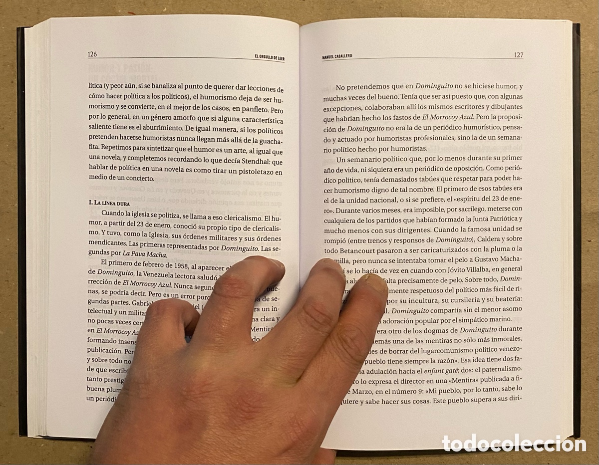 Libros: EL ORGULLO DE LEER. MANUEL CABALLERO. ALFADIL EDICIONES 2003. - Foto 5